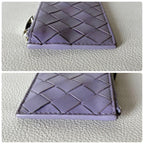 Bottega Veneta Intrecciato Key Pouch Purple — view 4