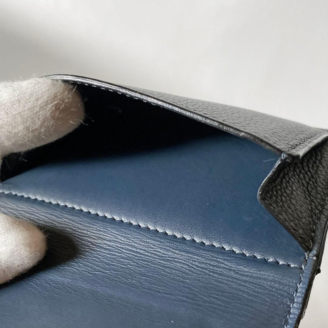 Loewe Trifold Wallet Dark Blue — view 4