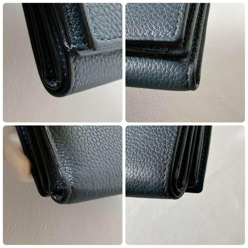 Loewe Trifold Wallet Dark Blue — view 8