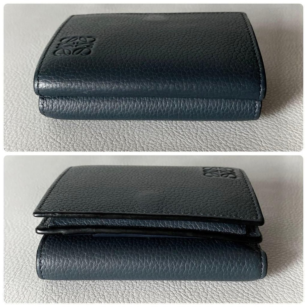 Loewe Trifold Wallet Dark Blue — view 7