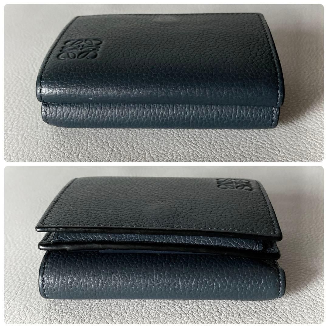 Loewe Trifold Wallet Dark Blue — view 7