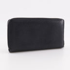 Gucci Sherry Line Inter-locking G Leather Black Long Wallet — view 3