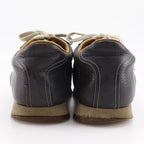 Hermes Quick H Logo Leather Black Sneakers — view 3