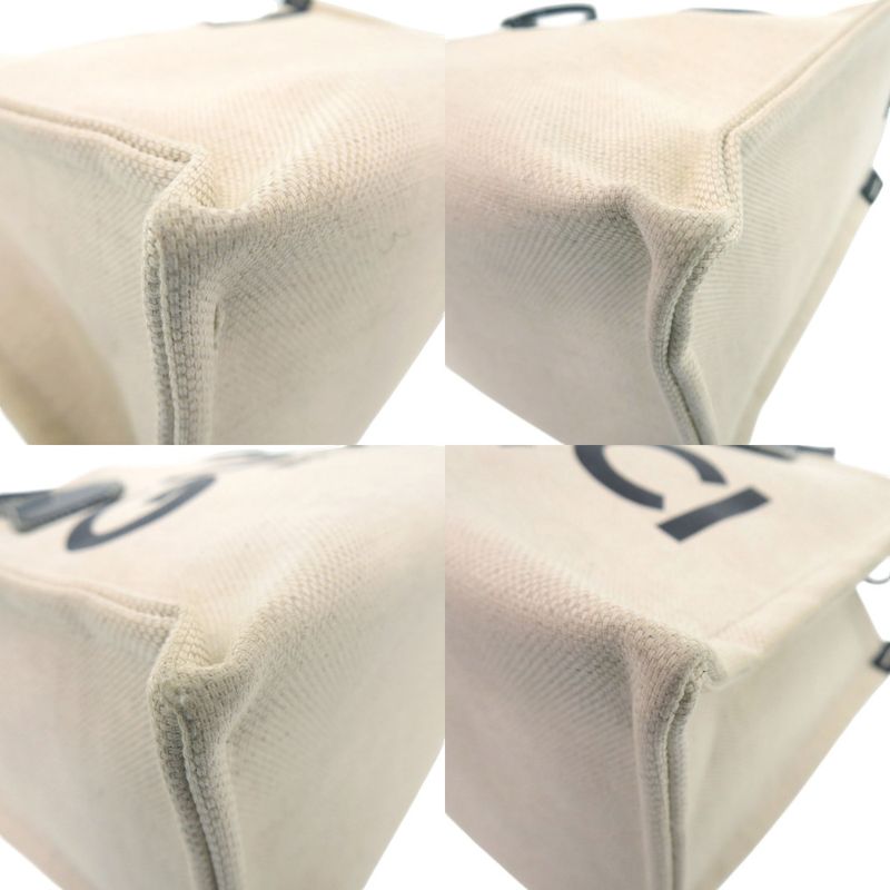Gucci 2-Way Print Medium Tote Bag Canvas Leather Natural 0811 — view 8