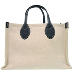 Gucci 2-Way Print Medium Tote Bag Canvas Leather Natural 0811 — view 4