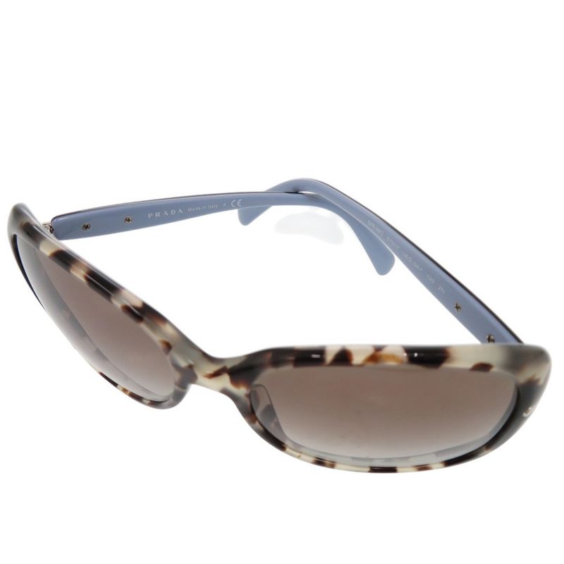Prada Butterfly Sunglasses Spr08 Acetate Black 0767 — view 6