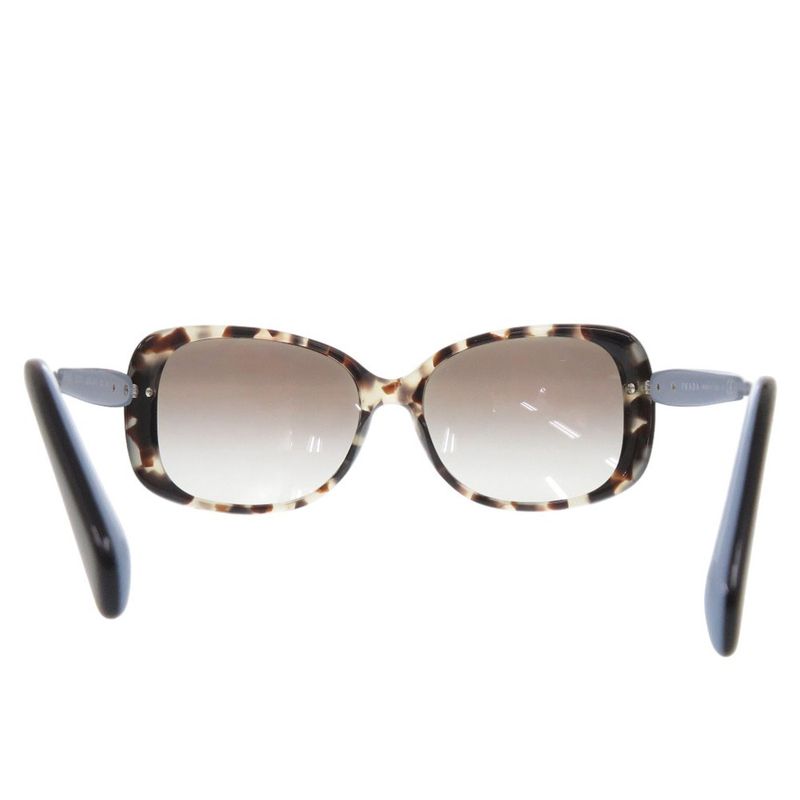 Prada Butterfly Sunglasses Spr08 Acetate Black 0767 — view 3