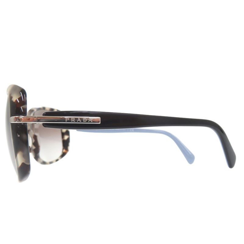 Prada Butterfly Sunglasses Spr08 Acetate Black 0767 — view 2