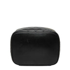 Chanel Bicolore Vanity Bag Handbag Black Lambskin — view 4