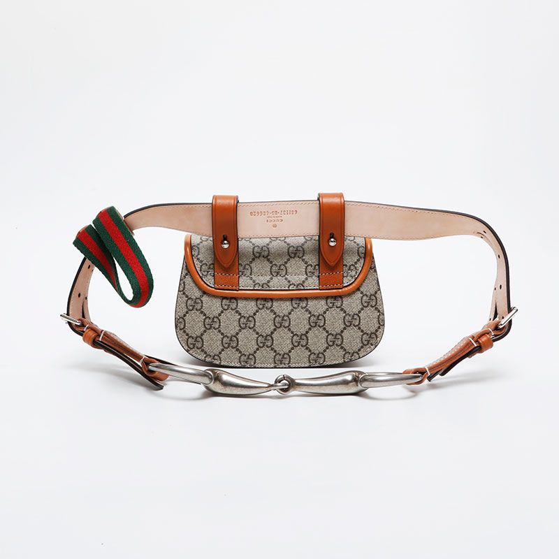 Gucci Waist Bag Bamboo GG Supreme — view 2