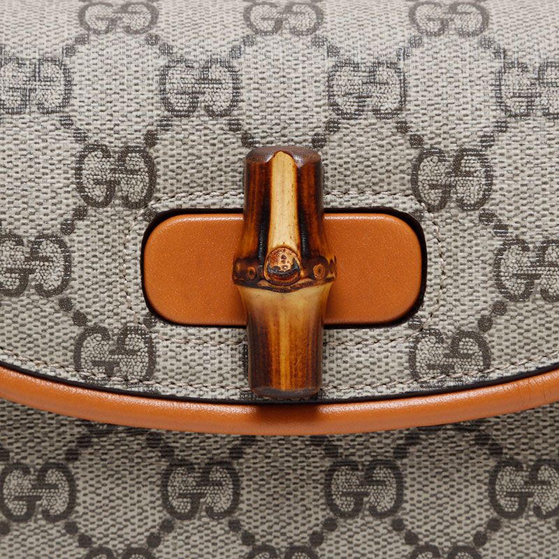 Gucci Waist Bag Bamboo GG Supreme — view 8