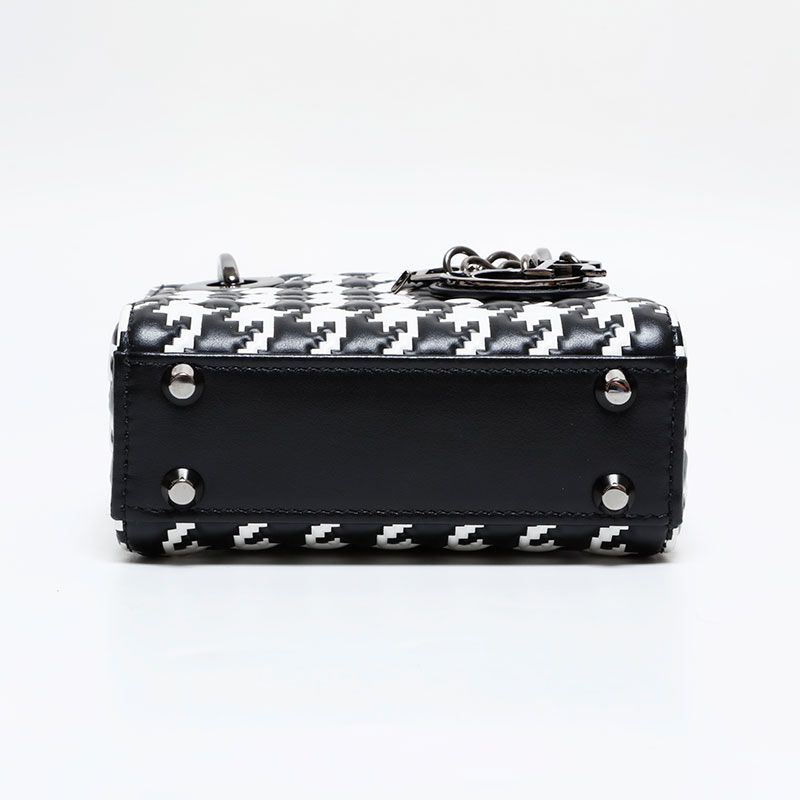 Dior Handbag Micro Black White — view 7