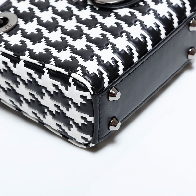 Dior Handbag Micro Black White — view 5