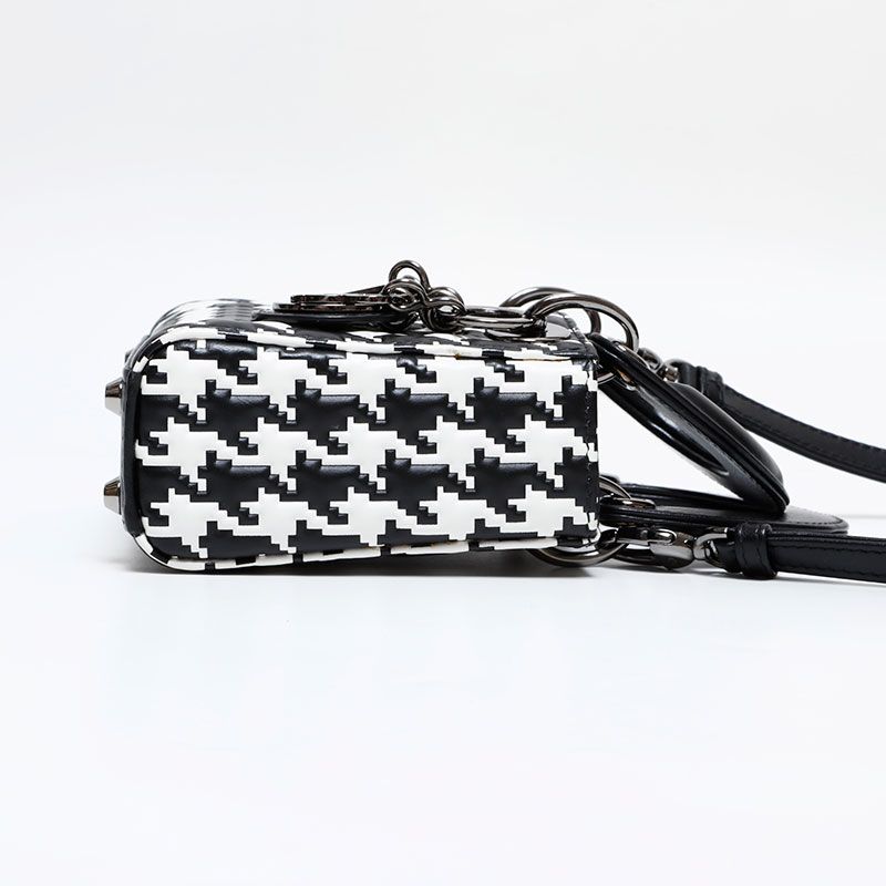 Dior Handbag Micro Black White — view 4