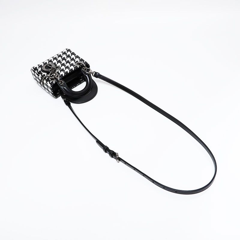 Dior Handbag Micro Black White — view 9