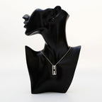 Hermes Necklace Logo Silver — view 8