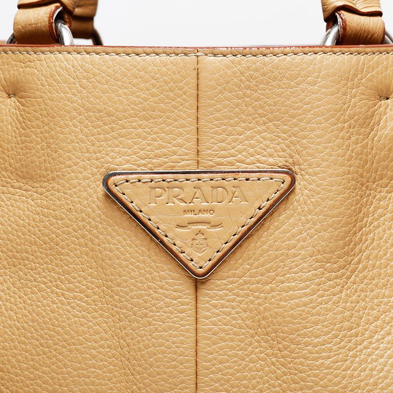 Prada Tote Leather Vitello Dyno — view 8