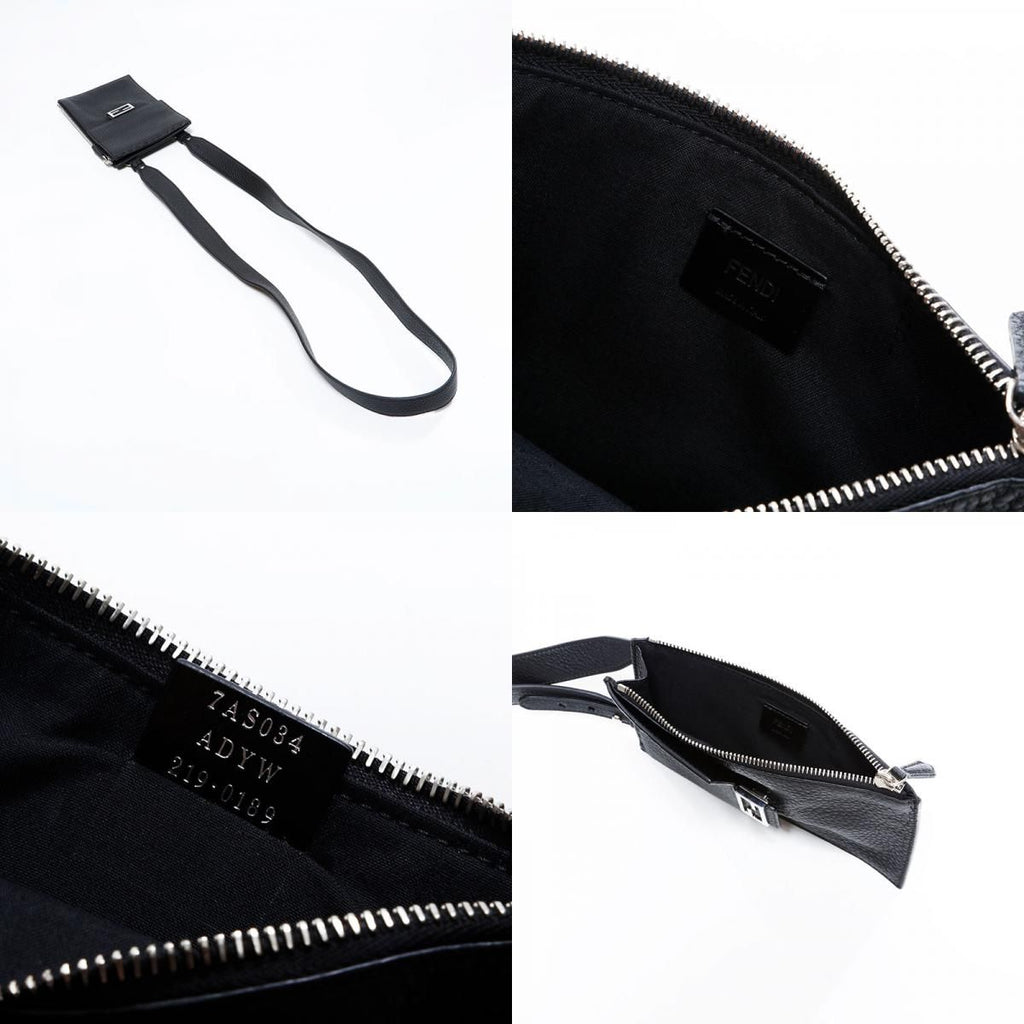 Fendi Shoulder Bag Leather Mamma Bucket Phone Case — view 9