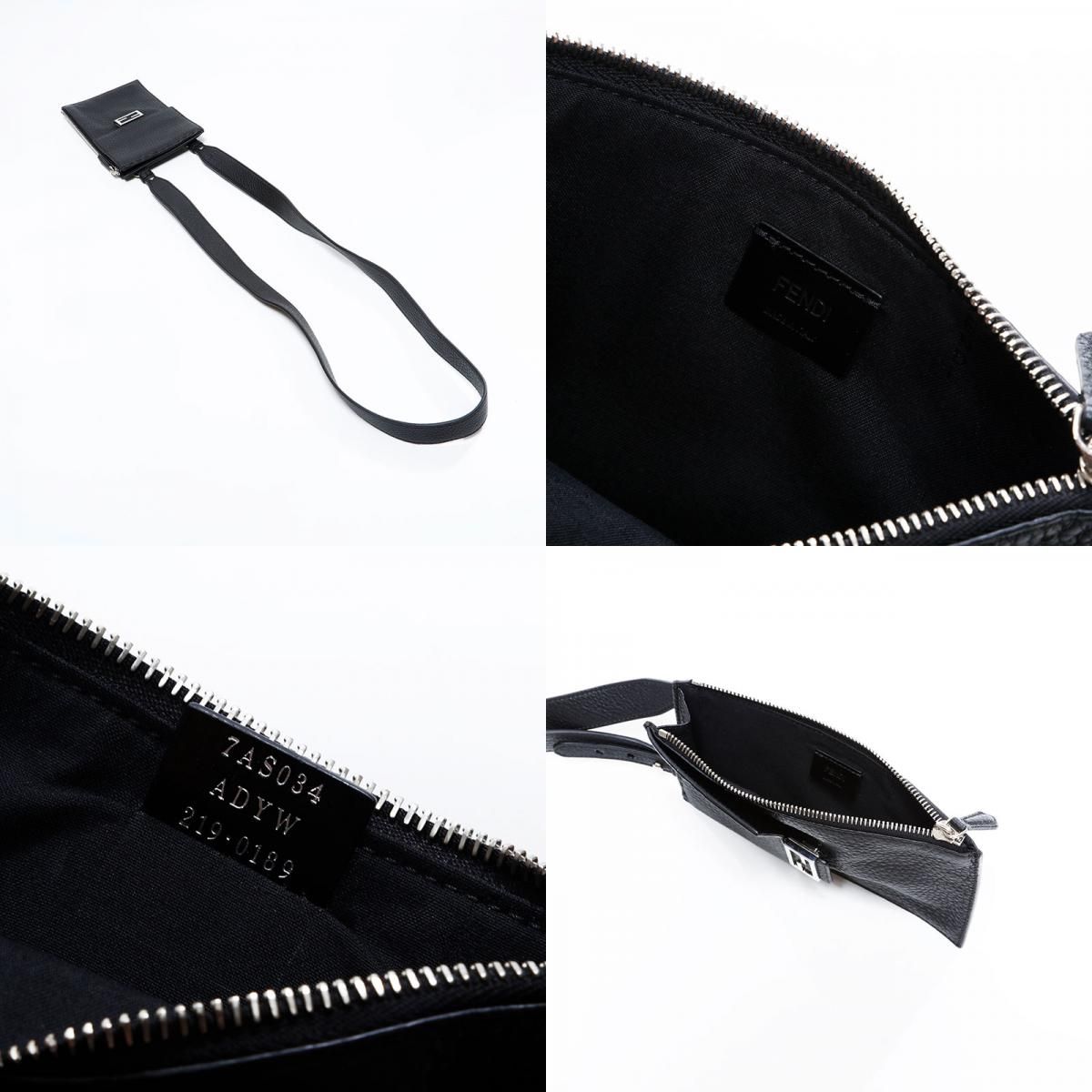 Fendi Shoulder Bag Leather Mamma Bucket Phone Case — view 9