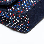 Chanel Shoulder Bag Crystal Flap Denim — view 5