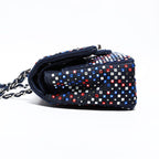 Chanel Shoulder Bag Crystal Flap Denim — view 3