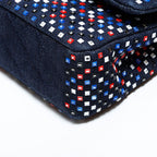 Chanel Shoulder Bag Crystal Flap Denim — view 6