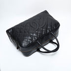 Chanel Boston Bag Caviar Leather Quilted — view 9