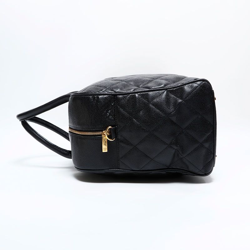 Chanel Boston Bag Caviar Leather Quilted — view 3