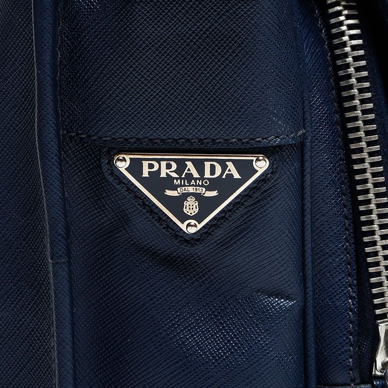 Prada Shoulder Bag Sapphia Leather — view 9