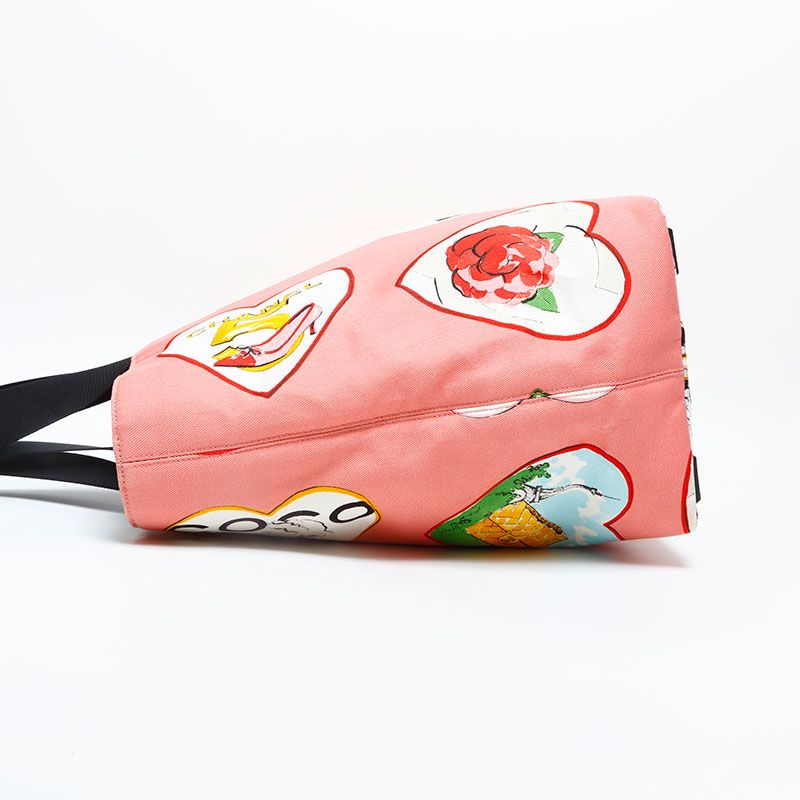 Chanel Tote Valentine Canvas — view 3
