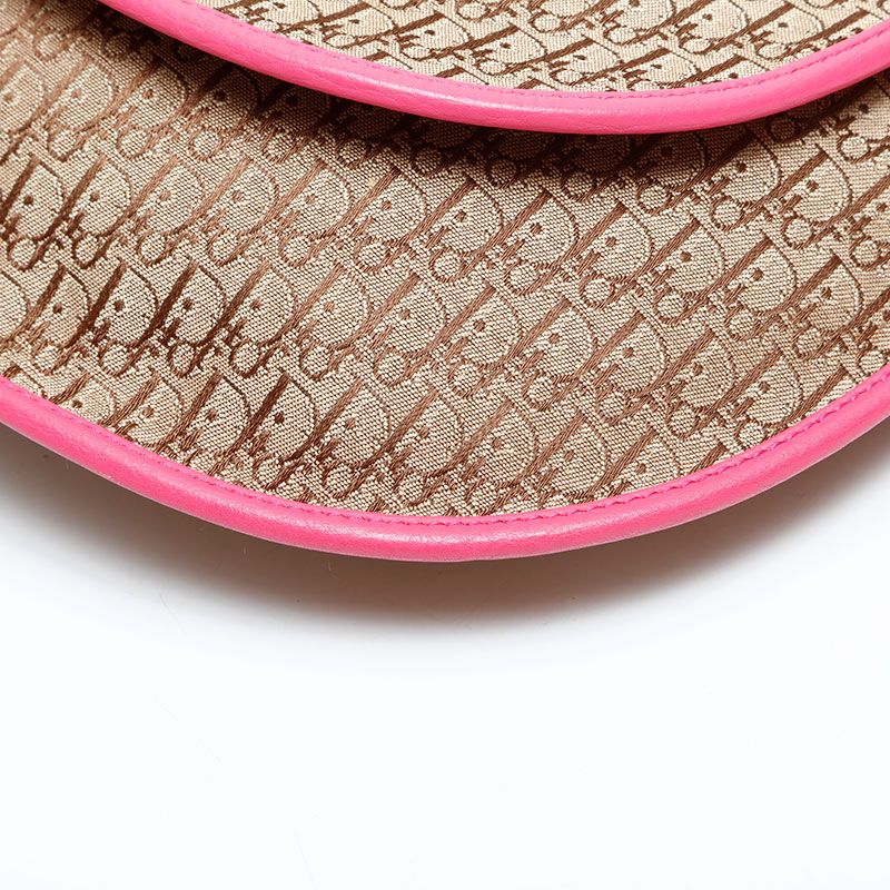 Dior Shoulder Bag Street Chic Trotter Brown Pink — view 6