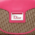 Dior Shoulder Bag Street Chic Trotter Brown Pink — view 8