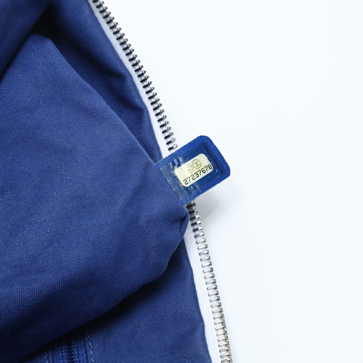 Chanel Clutch Cotton Canvas Multicolor CC Logo — view 4