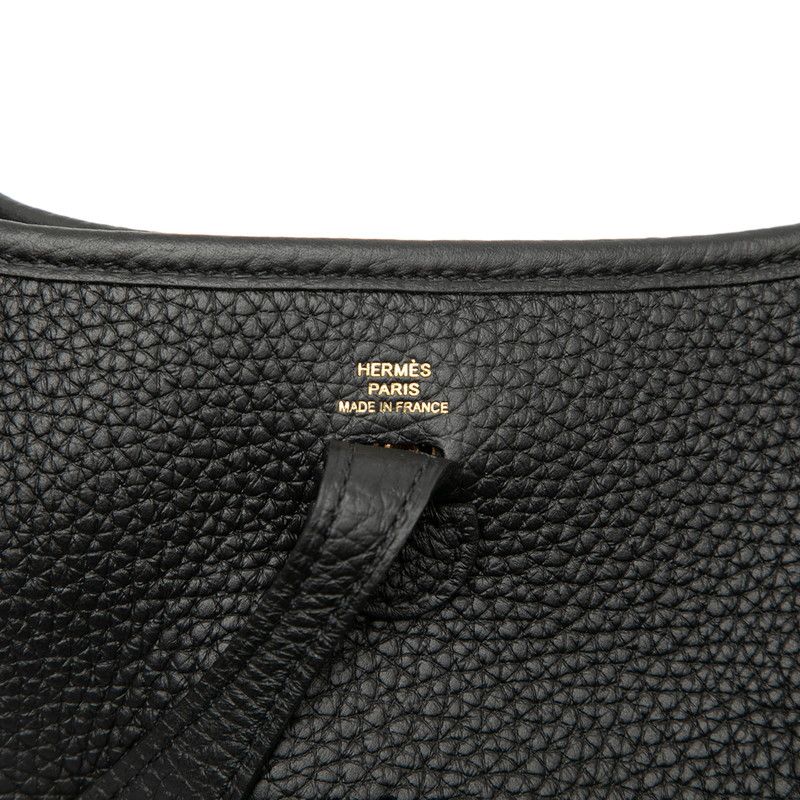 Hermes Evelyne TPM Black Taurillon Clemence — view 6