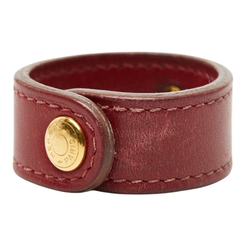 Hermes Nomad Glove Holder Wine Red Leather — view 4