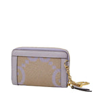 Gucci Jumbo Case Coin Beige Purple Canvas — view 3