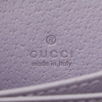 Gucci Jumbo Case Coin Beige Purple Canvas — view 8
