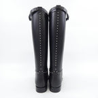 Hermes Long Size 37 Black Boots — view 5