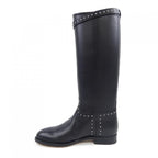 Hermes Long Size 37 Black Boots — view 2