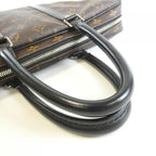Louis Vuitton Monogram Macassar Porte Documan Voyage PM Bag — view 8
