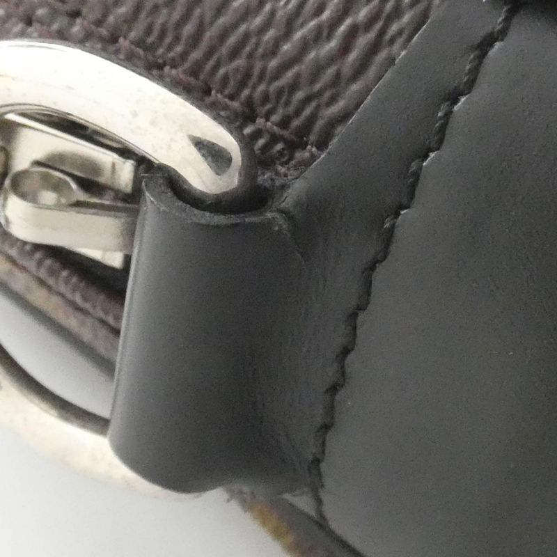 Louis Vuitton Monogram Macassar Porte Documan Voyage PM Bag — view 7