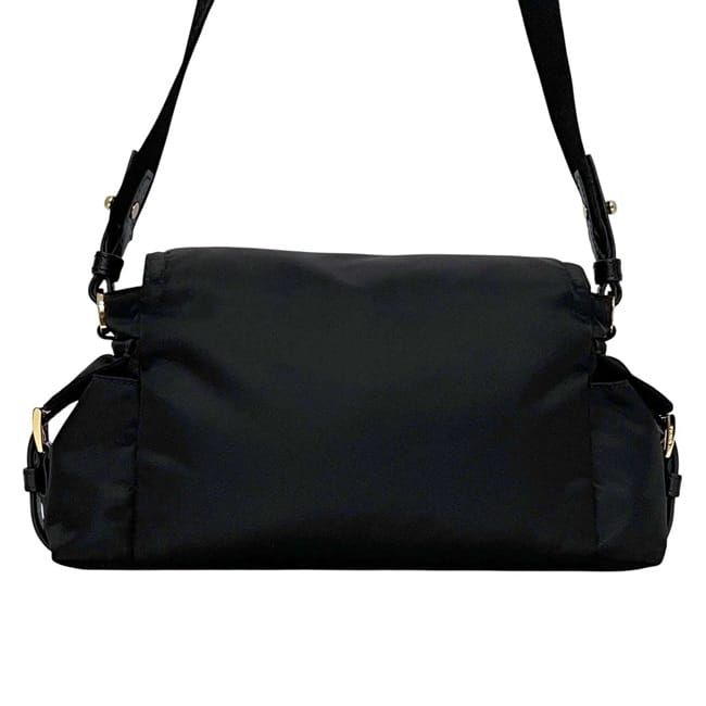 Prada Shoulder Bag Explorer Medium Black Nero — view 4