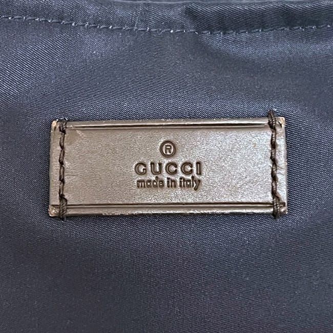 Gucci Tote Bag Navy Red Diamante Lightweight Light — view 6