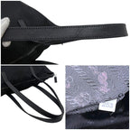 Prada Tote Bag Black Nero Tessuto 2 Vg026 — view 9