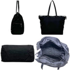 Prada Tote Bag Black Nero Tessuto 2 Vg026 — view 6