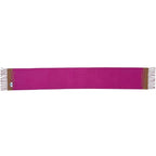 Loewe Muffler Beige Pink Cleaned Wool 90% Scarf — view 4