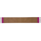 Loewe Muffler Beige Pink Cleaned Wool 90% Scarf — view 3
