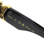 Louis Vuitton 2023 Z2062 E Sleek Square Sunglasses Eyewear Black — view 9