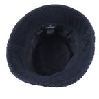 Chanel 21 V 100% Cotton Coco Mark Plate Pile Bucket Hat Navy — view 4