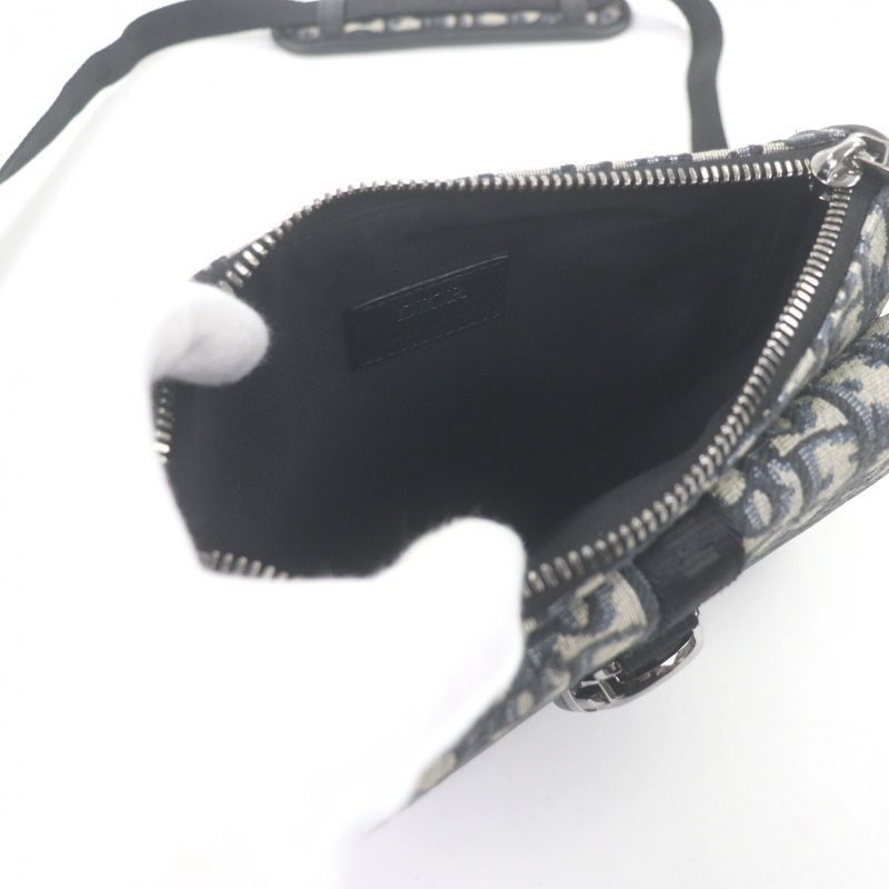 Dior Homme 2 yky Canvas Leather 8 Buckle Oblique All-over Pattern — view 5
